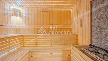 Квартира 1+1 с видом на море, 60 м² в Каргыджаке, Алания. - Ракурс 56