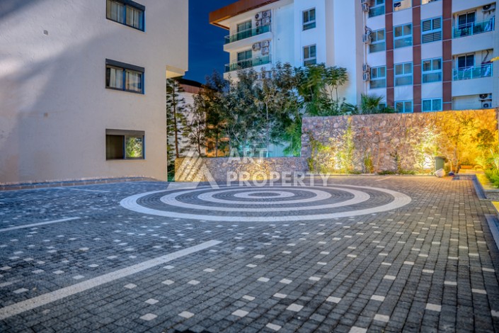 Квартира 1+1 с видом на море, 60 м² в Каргыджаке, Алания. - Ракурс 57