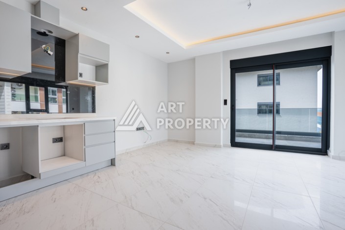 Квартира 2+1 с видом на море — 100 м² в Каргыджаке, Алания - Ракурс 3