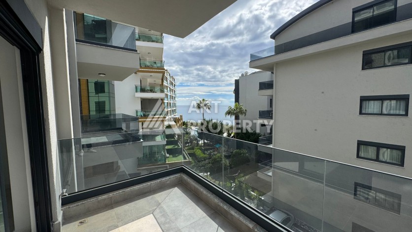 Квартира 2+1 с видом на море — 100 м² в Каргыджаке, Алания - Ракурс 14