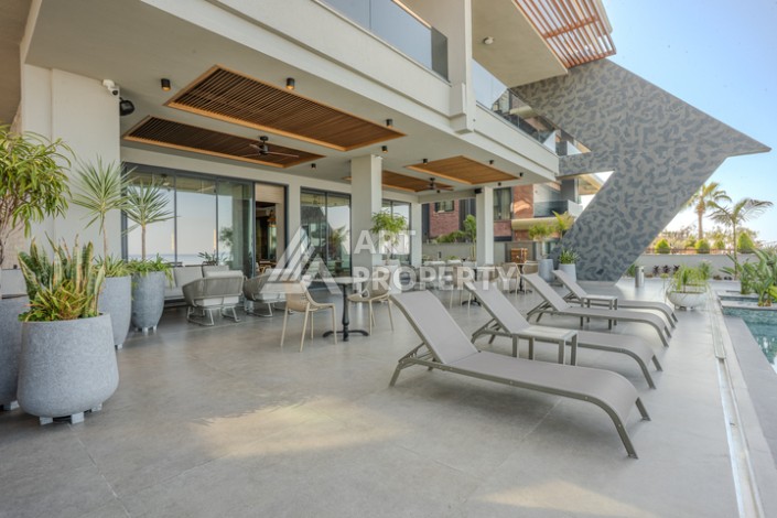 Квартира 2+1 с видом на море — 100 м² в Каргыджаке, Алания - Ракурс 25