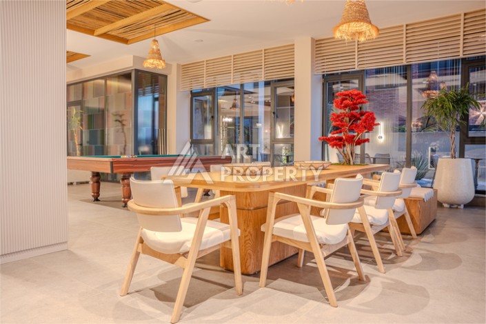 Квартира 2+1 с видом на море — 100 м² в Каргыджаке, Алания - Ракурс 28