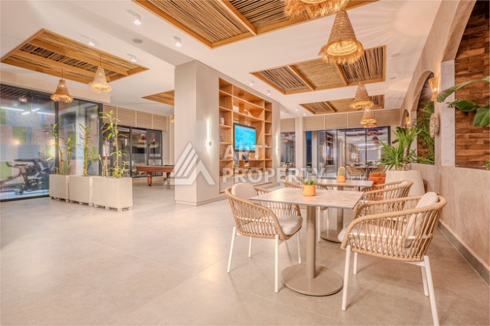 Квартира 2+1 с видом на море — 100 м² в Каргыджаке, Алания - Ракурс 41