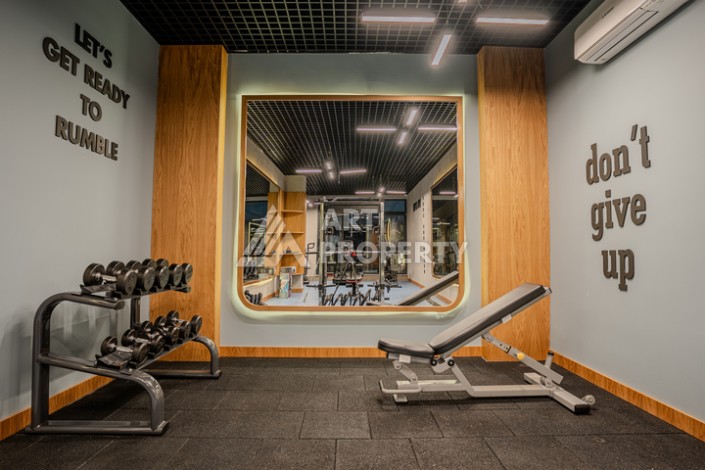 Квартира 2+1 с видом на море — 100 м² в Каргыджаке, Алания - Ракурс 48