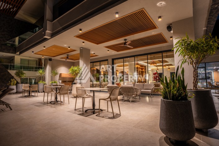 Квартира 2+1 с видом на море — 100 м² в Каргыджаке, Алания - Ракурс 55