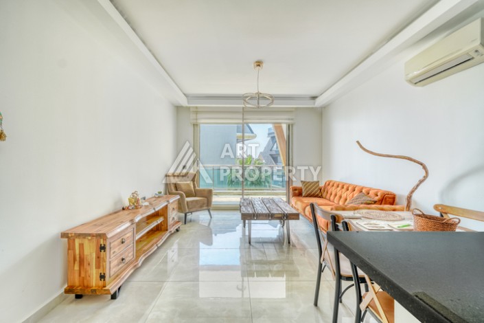 Элитная квартира 1+1 на первой линии в Каргыджаке, Алания - Ракурс 3