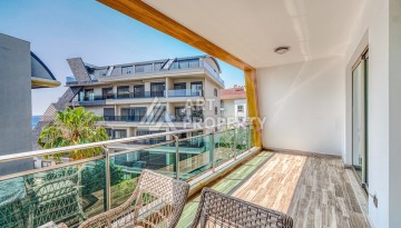 Элитная квартира 1+1 на первой линии в Каргыджаке, Алания - Ракурс 7