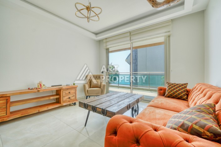 Элитная квартира 1+1 на первой линии в Каргыджаке, Алания - Ракурс 7