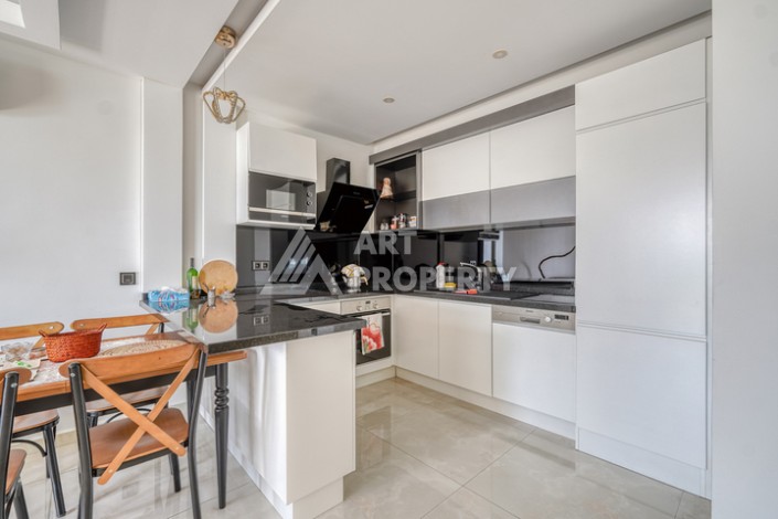 Элитная квартира 1+1 на первой линии в Каргыджаке, Алания - Ракурс 8