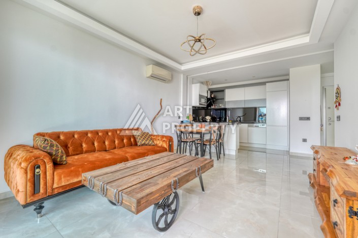 Элитная квартира 1+1 на первой линии в Каргыджаке, Алания - Ракурс 10