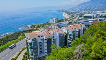 Элитная квартира 1+1 на первой линии в Каргыджаке, Алания - Ракурс 18