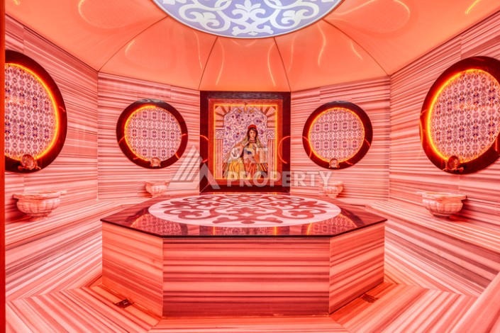 Элитная квартира 1+1 на первой линии в Каргыджаке, Алания - Ракурс 23