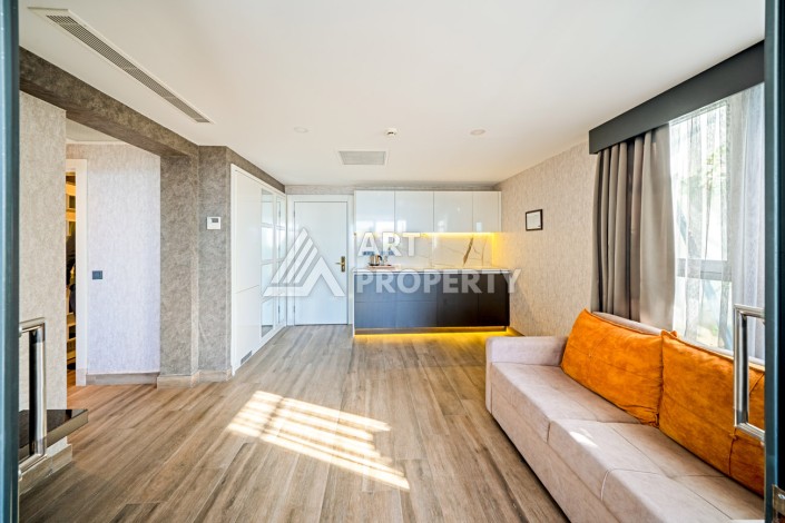 Уютная квартира 2+1 в тихом районе Конаклы, всего в 500 метрах от моря. - Ракурс 2