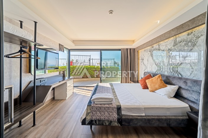 Уютная квартира 2+1 в тихом районе Конаклы, всего в 500 метрах от моря. - Ракурс 7