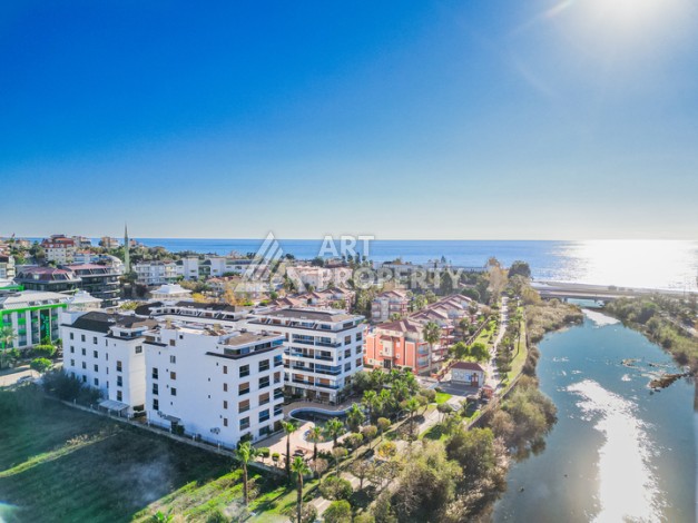 Меблированная квартира 1+1 в 250 м от моря. Кестель, Алания - Ракурс 1