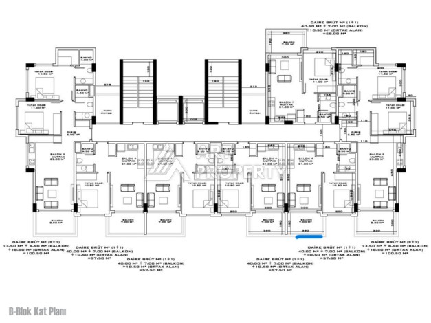 Квартира 1+1 – 57,5 кв.м. в элитном ЖК. Авсаллар, Алания. - Ракурс 8
