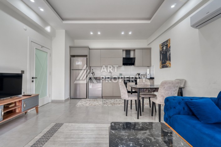 Современная квартира 1+1 в новом доме 2023 года в Махмутларе в 550 метрах от моря - Ракурс 7