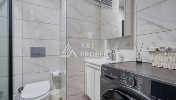 Современная квартира 1+1 в новом доме 2023 года в Махмутларе в 550 метрах от моря - Ракурс 12