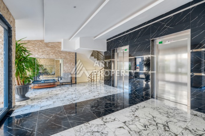 Современная квартира 1+1 в новом доме 2023 года в Махмутларе в 550 метрах от моря - Ракурс 20