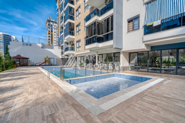 Современная квартира 1+1 в новом доме 2023 года в Махмутларе в 550 метрах от моря - Ракурс 23