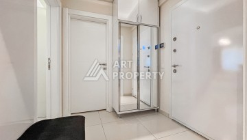 Квартира 1+1 с боковым видом на море в Махмутларе в 600 метрах от пляжа - Ракурс 8