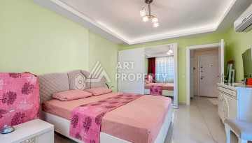 Квартира 1+1 с боковым видом на море в Махмутларе в 600 метрах от пляжа - Ракурс 13