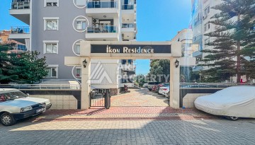 Квартира 1+1 с боковым видом на море в Махмутларе в 600 метрах от пляжа - Ракурс 16