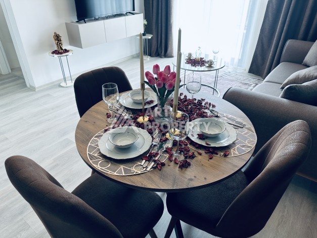 Уютная квартира 1+1 в центре Махмутлара — отличный вариант для жизни и отдыха у моря. - Ракурс 13