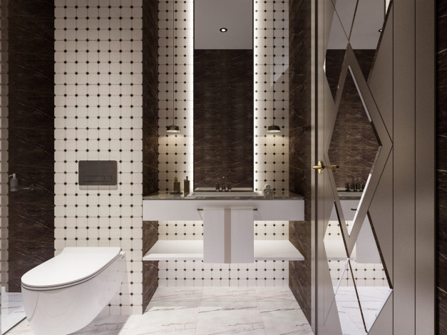 Новый инвестиционный проект у моря в районе Кестель! Различные планировки, 45-170 м2 - Ракурс 8