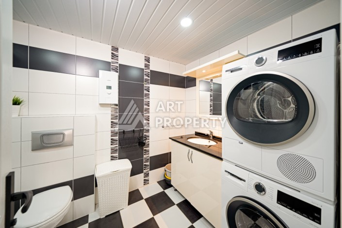 Удобная квартира 3+1 в районе Тосмур в комплексе с инфраструктурой — отличный вариант для семейного проживания. - Ракурс 9