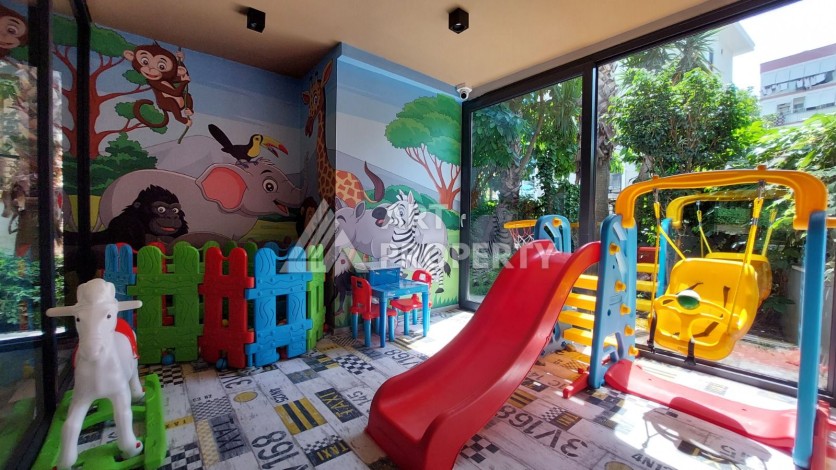 Квартиры 1+1 и 2+1 в 5 минутах от пляжа Кейкубад в центре Алании - Ракурс 8