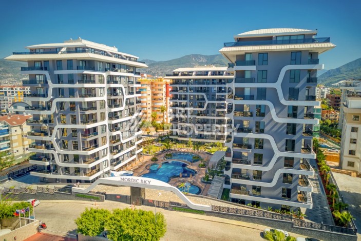 Квартиры от 58 до 242 кв.м.  в 245 метрах от моря. Тосмур,Аланья - Ракурс 0