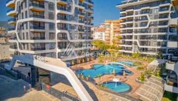 Квартиры от 58 до 242 кв.м.  в 245 метрах от моря. Тосмур,Аланья - Ракурс 3