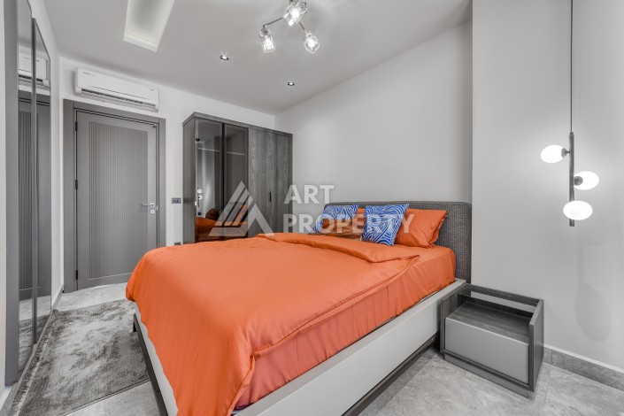 Квартиры от 58 до 242 кв.м.  в 245 метрах от моря. Тосмур,Аланья - Ракурс 12