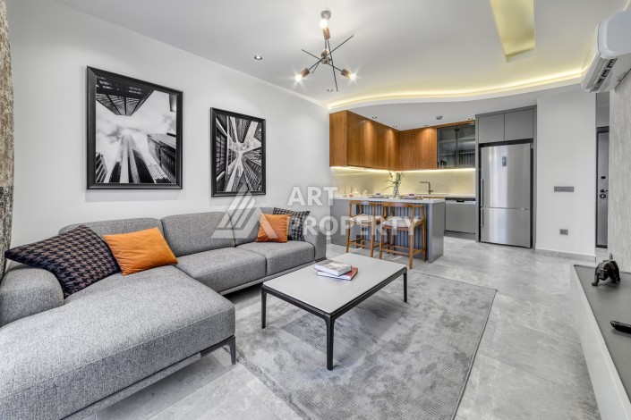 Квартиры от 58 до 242 кв.м.  в 245 метрах от моря. Тосмур,Аланья - Ракурс 18