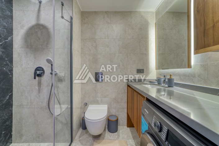 Квартиры от 58 до 242 кв.м.  в 245 метрах от моря. Тосмур,Аланья - Ракурс 20