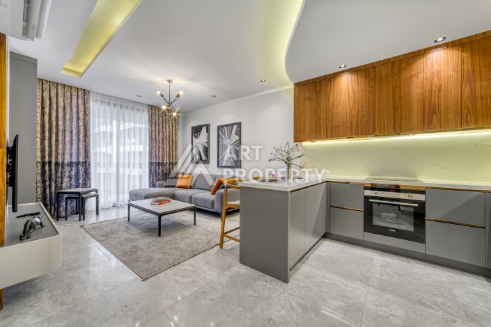 Квартиры от 58 до 242 кв.м.  в 245 метрах от моря. Тосмур,Аланья - Ракурс 21