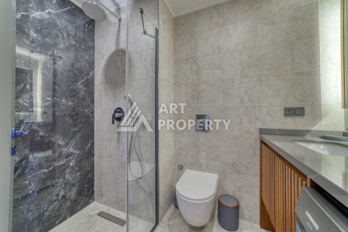 Квартиры от 58 до 242 кв.м.  в 245 метрах от моря. Тосмур,Аланья - Ракурс 22