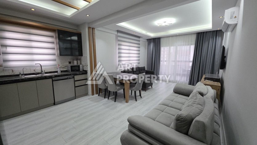 Меблированная квартира 2+1 в 5 м от моря. Арпачбахшиш, Мерсин - Ракурс 0