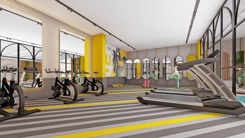 Проект в районе Махмутлар, Алания. - Ракурс 10