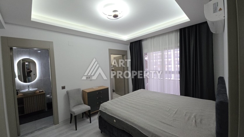 Меблированная квартира 2+1 в 5 м от моря. Арпачбахшиш, Мерсин - Ракурс 15