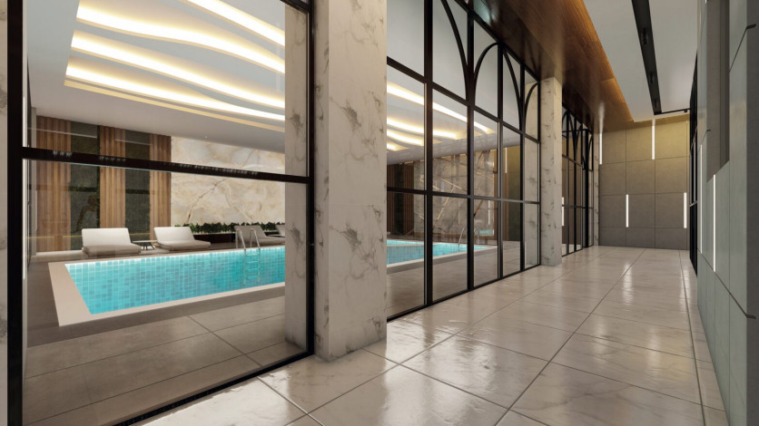 Проект в районе Махмутлар, Алания. - Ракурс 11