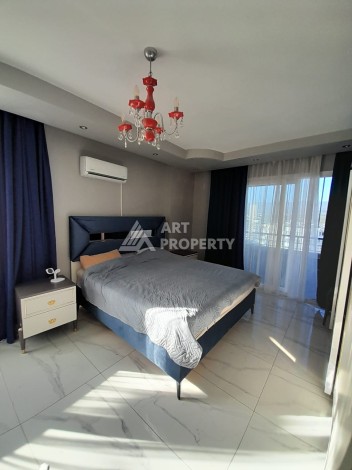 Большая квартира 3+1 в Мерсине, район Давултепе - Ракурс 10