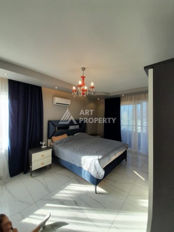 Большая квартира 3+1 в Мерсине, район Давултепе - Ракурс 12