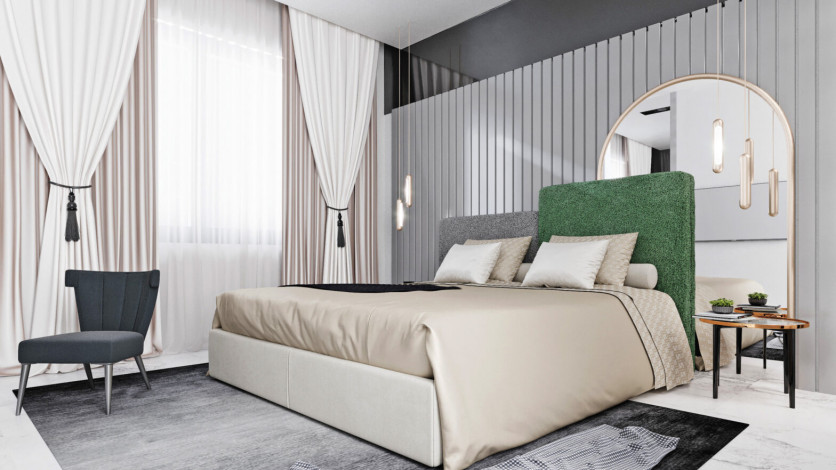 Проект в районе Махмутлар, Алания. - Ракурс 19