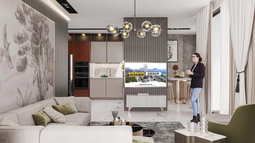 Проект в районе Махмутлар, Алания. - Ракурс 23