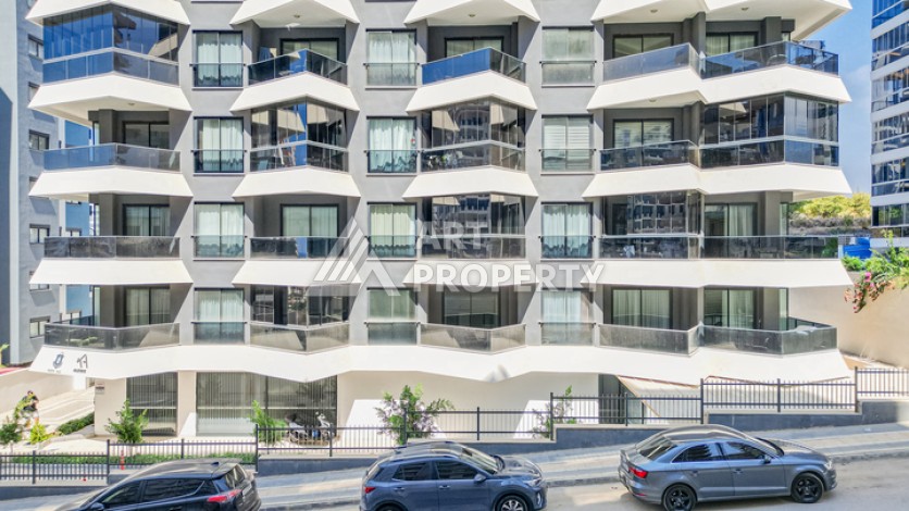 Квартира 1+1 в современном комплексе района Махмутлар - Ракурс 12