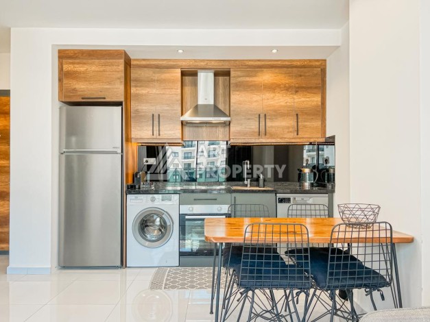 Стильная квартира 1+1 в современном комплексе  в районе Махмутлар — отличный вариант для комфортной жизни у моря. - Ракурс 3