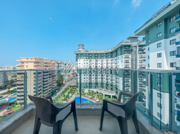 Стильная квартира 1+1 в современном комплексе  в районе Махмутлар — отличный вариант для комфортной жизни у моря. - Ракурс 4