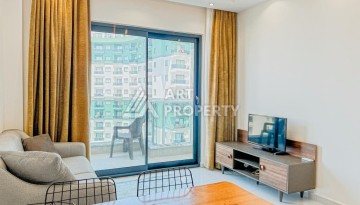 Стильная квартира 1+1 в современном комплексе  в районе Махмутлар — отличный вариант для комфортной жизни у моря. - Ракурс 6